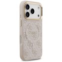 GUESS futerał do IPHONE 17 Pro kompatybilny z MagSafe GUHMP17LP4MSEGCP (PU 4G W/ Classic) różowy