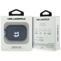 Karl Lagerfeld etui Monogram Choupette Head do AirPods Pro 3 czarny