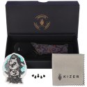 Nóż składany Kizer Militaw Black Titanium / Purple Haze Fat Carbon, Black DLC S45VN by Jonathan Styles (Ki3634A2)