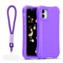 Nakładka SafePop ze smyczą do iPhone 11 fioletowa