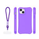 Nakładka SafePop ze smyczą do iPhone 14 6,1" fioletowa