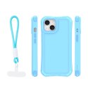 Nakładka SafePop ze smyczą do iPhone 14 6,1" niebieska