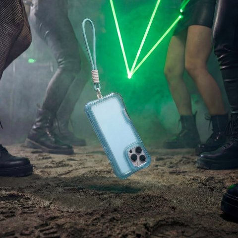 Nakładka SafePop ze smyczą do iPhone 16 6,1" niebieska