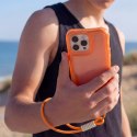 Nakładka SafePop ze smyczą do iPhone 16 6,1" pomarańczowa