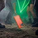 Nakładka SafePop ze smyczą do iPhone 16 6,1" pomarańczowa