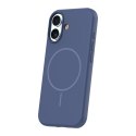 Nakładka Silicone Thin Mag do iPhone 17 6,3" / 18 6,3" ciemnoniebieska