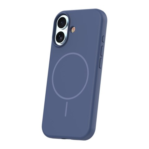 Nakładka Silicone Thin Mag do iPhone 17 6,3" / 18 6,3" ciemnoniebieska