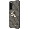 GUESS futerał do SAMSUNG Galaxy A37 GUHCSA374GMGBR (4G Big Metal Logo) brązowy