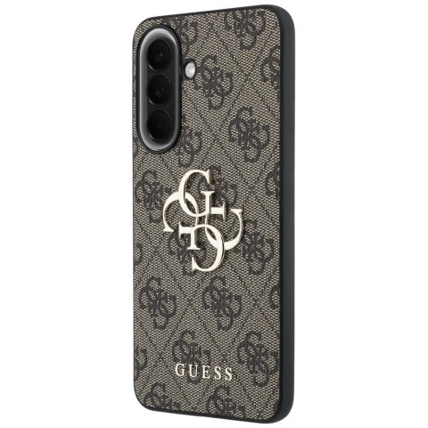 GUESS futerał do SAMSUNG Galaxy A37 GUHCSA374GMGBR (4G Big Metal Logo) brązowy
