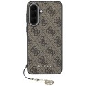 GUESS futerał do SAMSUNG Galaxy A37 GUHCSA37GF4GBR (PU 4G Classic Logo with Charm) brązowy