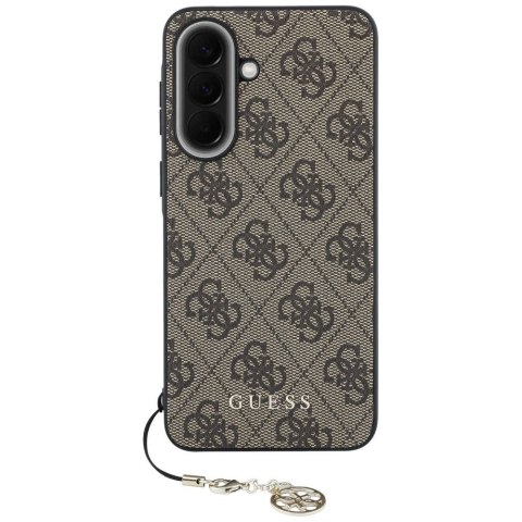 GUESS futerał do SAMSUNG Galaxy A37 GUHCSA37GF4GBR (PU 4G Classic Logo with Charm) brązowy