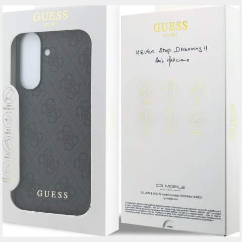 GUESS futerał do SAMSUNG Galaxy A57 GUHCSA37G4GFGR (PU 4G Classic) czarny