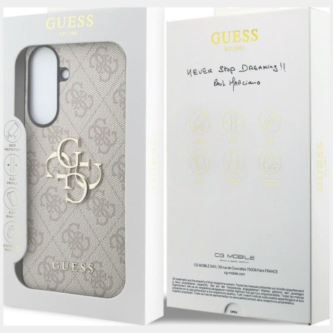 GUESS futerał do SAMSUNG Galaxy A57 GUHCSA574GMGPI (4G PU Big Logo) różowy