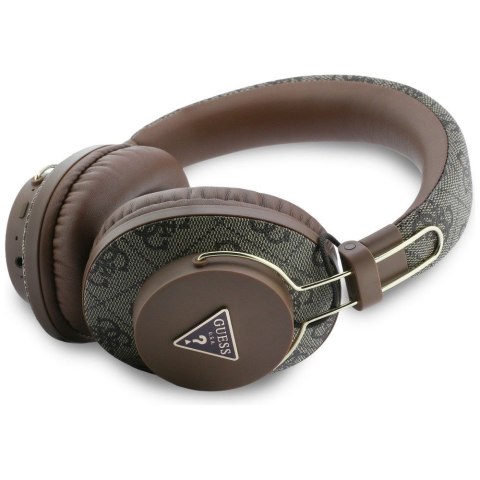 Słuchawki bezprzewodowe nauszne ENC GUESS Triangle Logo GUE005324 brązowe