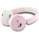 Słuchawki bezprzewodowe nauszne Hello Kitty Face Logo Hel000163 różowe