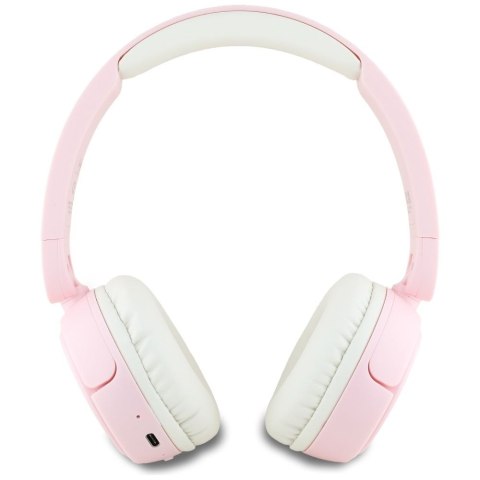 Słuchawki bezprzewodowe nauszne Hello Kitty Face Logo Hel000163 różowe