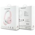 Słuchawki bezprzewodowe nauszne Hello Kitty Face Logo Hel000163 różowe