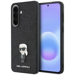 KARL LAGERFELD futerał do SAMSUNG A37 KLHCSA37GKNPSK (Fixed Glitter Ikonik Logo Metal Pin) czarny