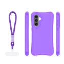 Nakładka SafePop ze smyczą do Samsung Galaxy A57 5G fioletowa