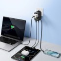 Adapter podróżny Baseus EnerCore CG11 70W 6w1 ze zwijanym kablem USB-C - czarny