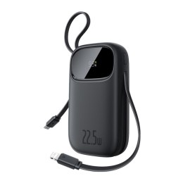 Baseus Qpow3 power bank z wyświetlaczem 22.5W 20000mAh kosmiczna czerń