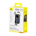 Baseus Qpow3 power bank z wyświetlaczem 22.5W 20000mAh kosmiczna czerń
