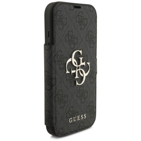 GUESS kabura do IPHONE 17 Pro GUBKP17L4GMGGR (PU 4G Metal Logo) czarna