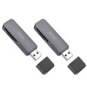 Czytnik kart SD / TF Hoco USB A 2.0 HB45 szary