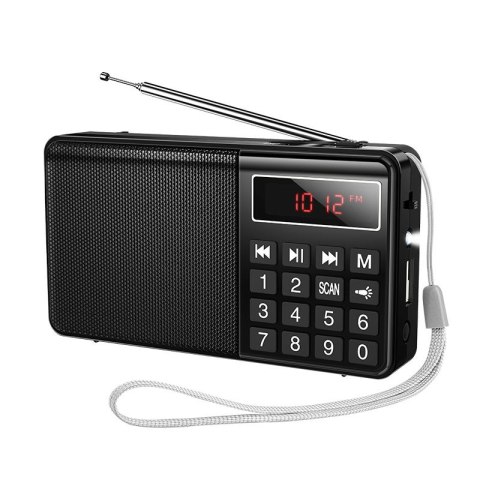 Radio przenośne Hoco HI50 czarne