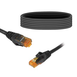 Kabel komp.sieciowy UTP 8P8C CAT6e 10m (patchcord) czarny