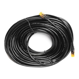 Kabel komp.sieciowy UTP 8P8C CAT6e 25m (patchcord) czarny