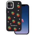 Nakładka Strawberry do iPhone 11 czarna