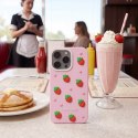 Nakładka Strawberry do iPhone 11 różowa