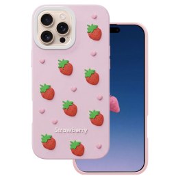 Nakładka Strawberry do iPhone 16 Pro 6,3