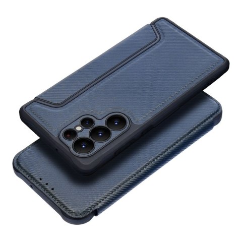 Etui z klapką na Samsung A17 5G Razor Book niebieskie