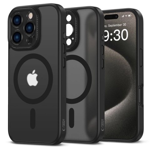 Etui Tech-Protect MagCam MagSafe na iPhone 16 Pro Max - półprzezroczyste