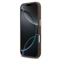 GUESS futerał do IPHONE 17 GUHCP17S4GMGCBR (PU W/ Big 4G Classic Logo) złoto brązowy