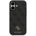 GUESS futerał do IPHONE 17 kompatybilny z MagSafe GUHMP17SP4SM4MK (PU 4G Small 4G and Classic) czarny