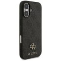 GUESS futerał do IPHONE 17 kompatybilny z MagSafe GUHMP17SP4SM4MK (PU 4G Small 4G and Classic) czarny