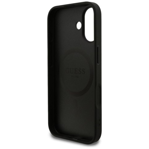 GUESS futerał do IPHONE 17 kompatybilny z MagSafe GUHMP17SP4SM4MK (PU 4G Small 4G and Classic) czarny