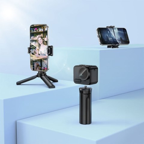 Uchwyt selfie stick tripod Hoco K100 czarny