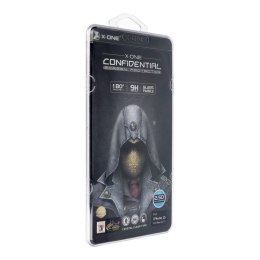 Szkło hartowane do iPhone 15 PRO MAX X-One Full Cover Extra Strong Privacy (full glue) czarne