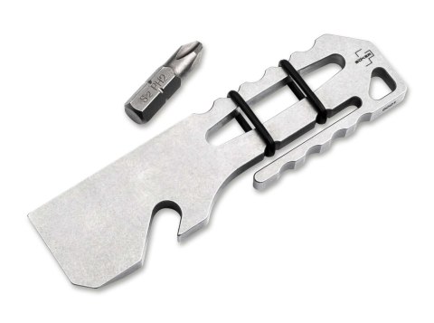 Böker Plus Grift Multitool Prybar EDC 420 Stahl Stonewash