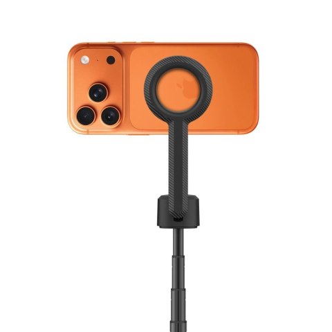 Selfie stick Tech-Protect L10S Bluetooth Tripod - czarno-pomarańczowy