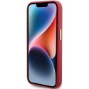 GUESS futerał do IPHONE 15 Pro GUHCP15LSMBSLM (Silicone Script Metal Logo & Frame) magenta