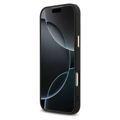 GUESS futerał do IPHONE 17 Pro Max GUHCP17X4GMGCGR (PU W/ Big 4G Classic Logo) złoto czarny