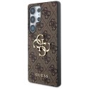 GUESS futerał do SAMSUNG S25 Ultra GUHCS25L4GMGBR (4G PU Big Logo) brązowy