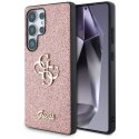 GUESS futerał do SAMSUNG S25 Ultra GUHCS25LHG4SGP (Fixed Glitter Big 4G) różowy
