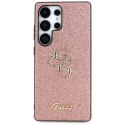 GUESS futerał do SAMSUNG S25 Ultra GUHCS25LHG4SGP (Fixed Glitter Big 4G) różowy