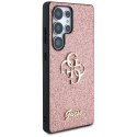 GUESS futerał do SAMSUNG S25 Ultra GUHCS25LHG4SGP (Fixed Glitter Big 4G) różowy